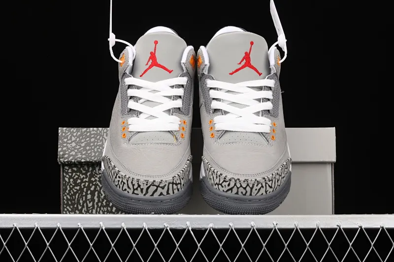 All categories Air Jordan Jordan series basketball shoes Air Jordan 3 J version Air Jordan 3 "Cool Grey" AJ3 Joe 3 Gray Wolf CT8532-012